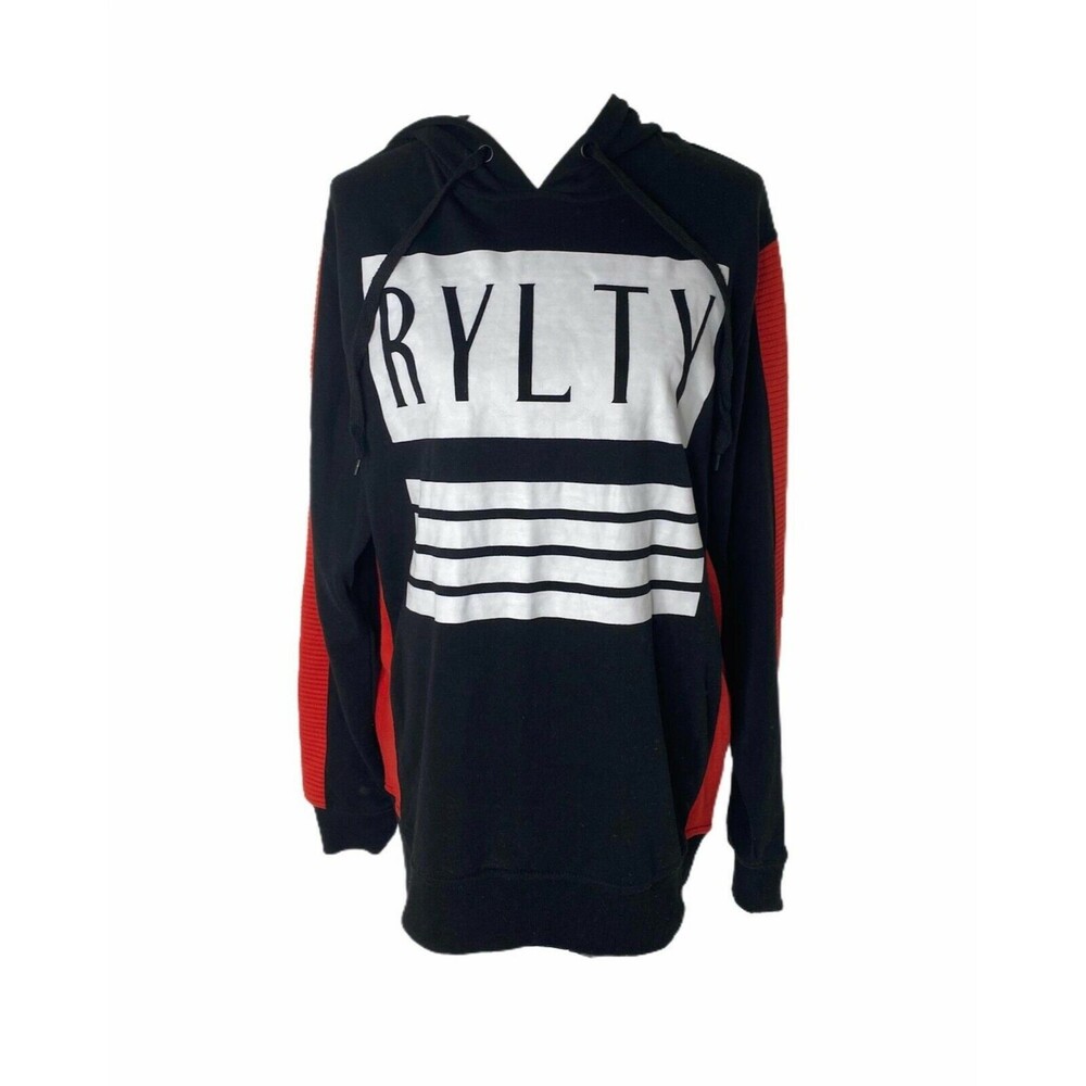 Five.By.Five By Master Piece Men's Hoodie Rylty Red and Black Size Large